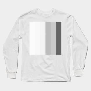 Gray colored stripes Long Sleeve T-Shirt